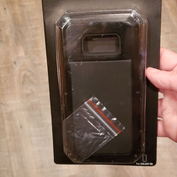 Galaxy S8 black phone case NWT - Picture 6 of 6